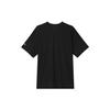 Columbia Letter Print Round Neck Sports Short Sleeve T-Shirt Unisex Tops Black XE8549-016