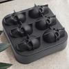 Skull Ice Tray Silicone Ice Mold For Cocktail Halloween Party Supplies Kitchen Drink Decoration For Beverage Juice Wine Water