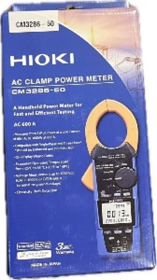 

New HIOKI AC Clamp Power Meter CM3286-50 Wireless Z3210 Compatible -JM