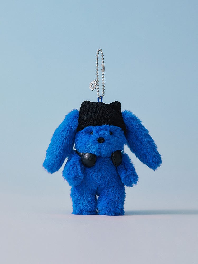 

NJ X Kolle Furry Rabbit Plush Keychain – Tide Blue TIDE BLUE