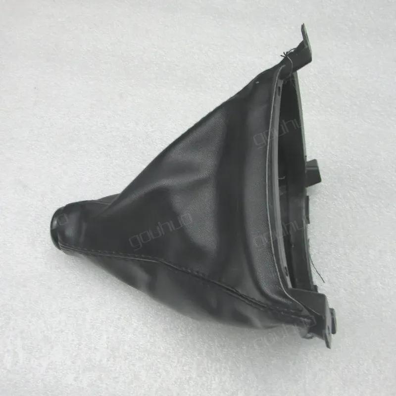 For Hyundai Tucson  Gear Shift Stick Gear Shifter Collars Dust-proof Cover Gearstick Gaiter Boot PU Cowhide