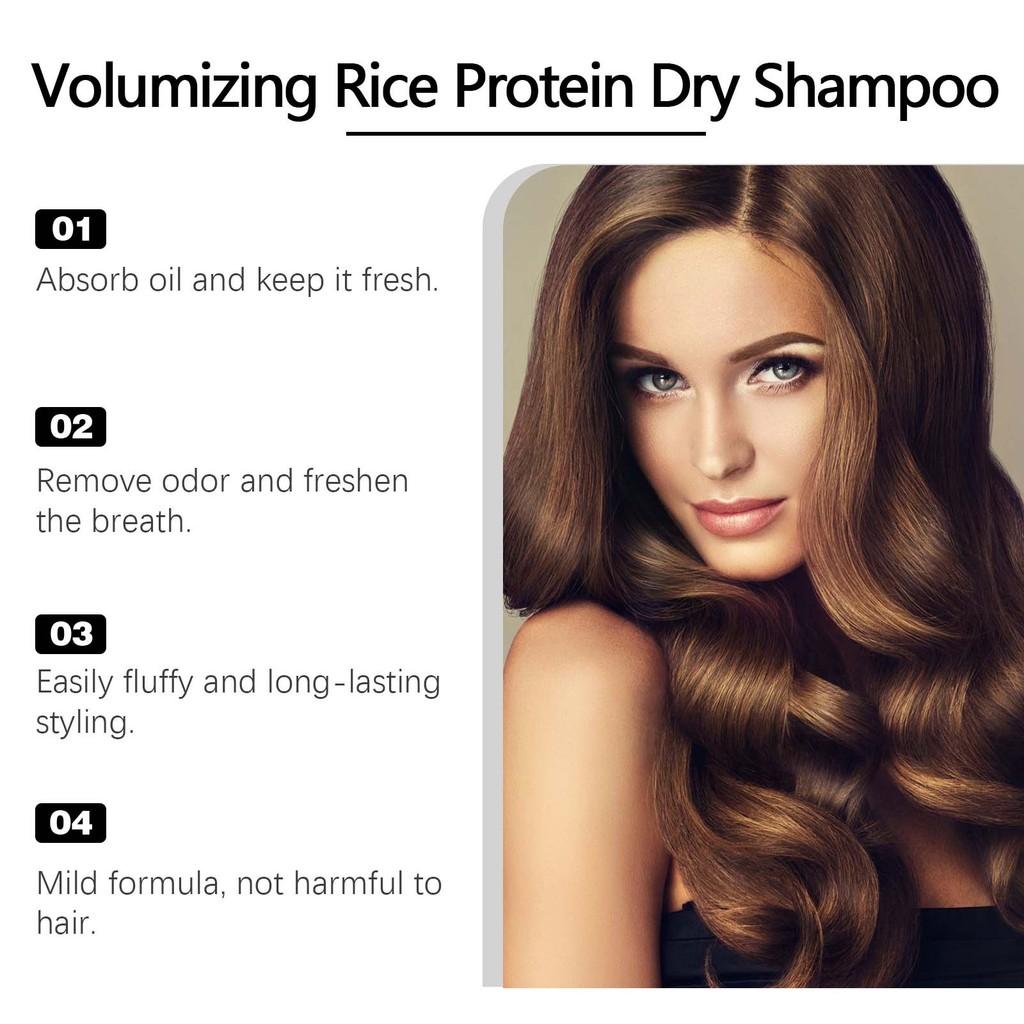 Hoegoa Dry Shampoo Powder For Voluminous Hair Refreshing Portable Hair Care Solution