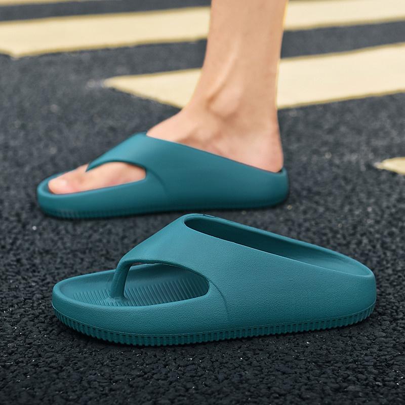 Hot Trendy Men's Platform Flip Flops Thick Sole Casual Slippers Men Non-Slip EVA Flip Flops Woman Slippers Home Slides Wholesale
