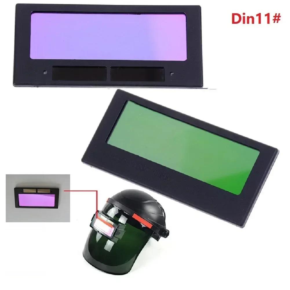 Durable Welding Lens Auto Darkening 0.2S Return Delay Solar Powered Auto Darkening Welding Helmet Mask Welding Glass For Welding
