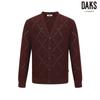 Men Rayon Blend Argyle Regular Fit Cardigan Dma1swcd102r1