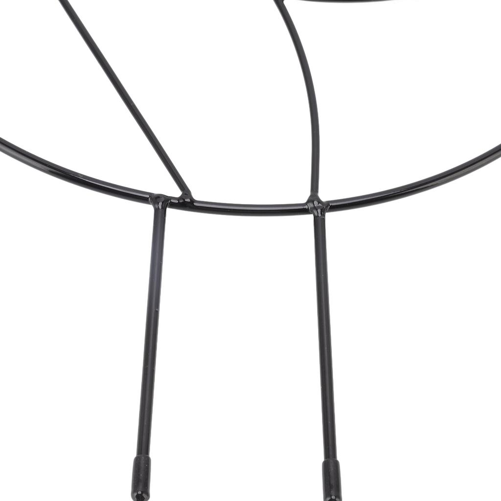 2PCS Flower Plant Support Stand Iron Climbing Frame for Home Garden Round Design