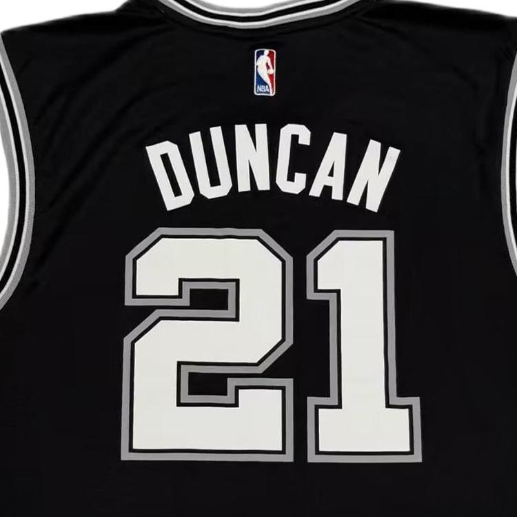 adidas NBA Duncan Spurs 21 Jersey Pullover Printed Fashion Breathable Sleeveless Basketball Tank Unisex Tops 7818A-304-AEB169