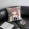 1 Stück Anime A Silent Voice Kissenbezug Mode Quadratischer Kissenbezug Schlafzimmer Sofa Zimmer Innendekoration Freizeit