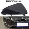 Black Plastic Front Tow Hook Eye Cap Replacement Part for Volvo XC60 Model