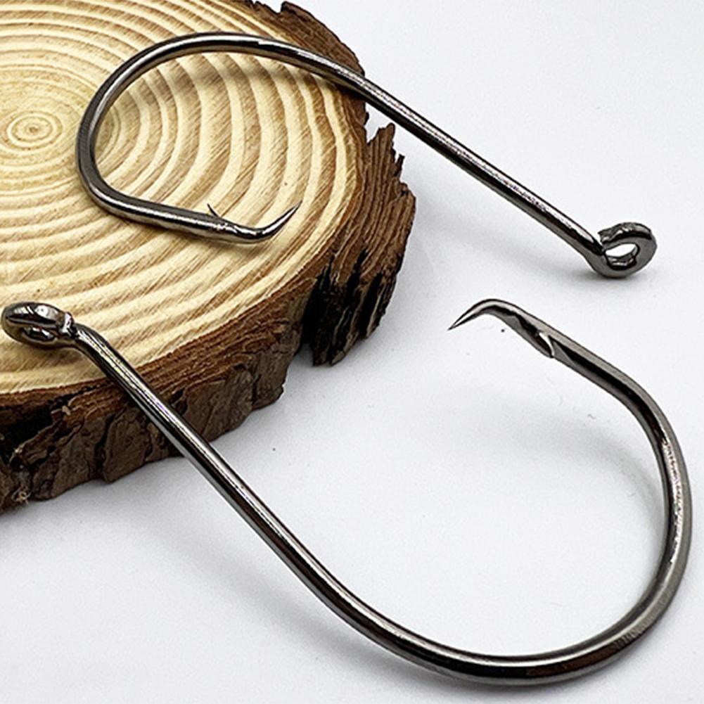 200pcs Octopus Fishing Hooks High Carbon Steel Barbed Fish Hooks Saltwater Carp Fishhook for Bass Salmon Fishing Accessories