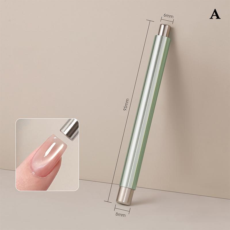 Strong Magnetic Long Double Head Nail Magnet Sticks Tool Magnetic Cat Eye Gel Polish Nail Art Pens For DIY Salon Studio Or Home