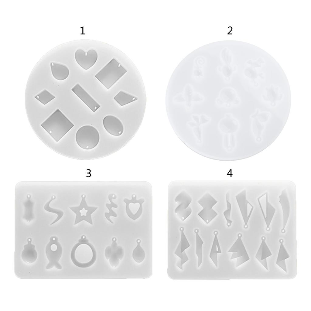 DIY Earrings Silicone Mold Epoxy Resin Ear Drop Molds Handmade Crafts Jewelry Making Tool Accessories Gift for Women