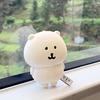 2026/Self Mocking Bear Plush Keychain Cute Hanging Ornament Kawaii Cartoon Doll For Bags Backpack Car Keys Funny Gift Idea