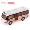 School Bus Toys Cars Die Cast Metal Little Cars City Bus With Sound And Light Up Friction Powered Cars Play Toys Gift For Kids