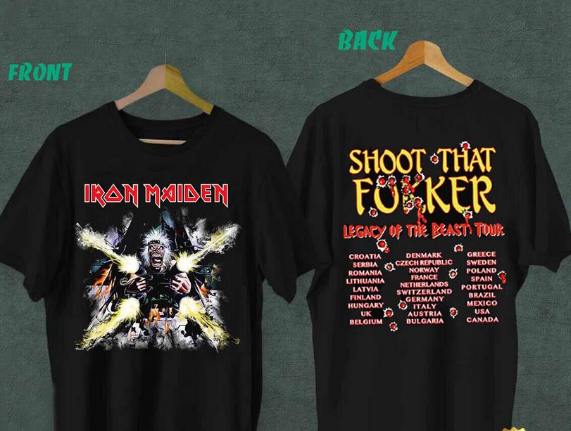 

Iron Maiden Legacy Of The Beast World Tour 2022 2 sided T-shirt 4XL