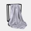 90Cm Solid Colors Neckerchief Hijab Scarf For Women Silk Satin Headband Hair Scarves Female Square Shawls Head Scarfs For Ladies