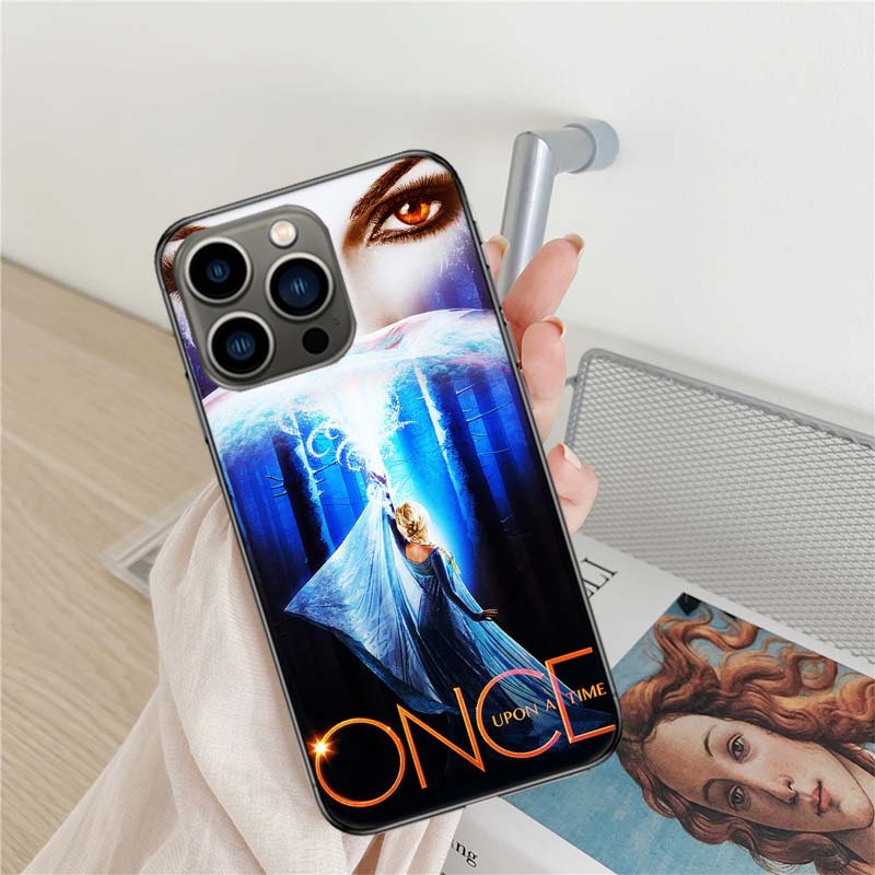 Evil Queen Once Upon A Time Phone Case For Iphone 17 Air 16 15 Pro Max 14 Plus 16E Coque 13 Pro 12 Mini 11 Clear Cover Silicone