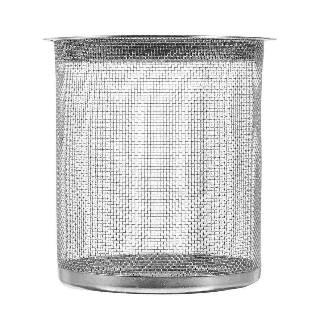 1 Stück Edelstahl-Teesieb Teekanne Aufgussgerät Netzfilter für losen Tee Kaffee Haushaltsküchenzubehör Speisesaal Bar Teegeschirr