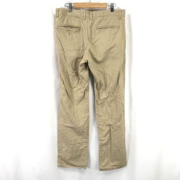 

THE SHOP TK Takeo Kikuchi Checked Hem Chino Pants Men’s L Beige Bottoms Trousers(USED)