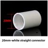 1Pc 16~50mm Black PVC Pipe Connector Straight Elbow Tee Joints Aquarium Drainage Tube Fittings Garden Irrigation DIY Accessories