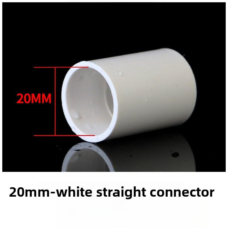 1Pc 16~50mm Black PVC Pipe Connector Straight Elbow Tee Joints Aquarium Drainage Tube Fittings Garden Irrigation DIY Accessories