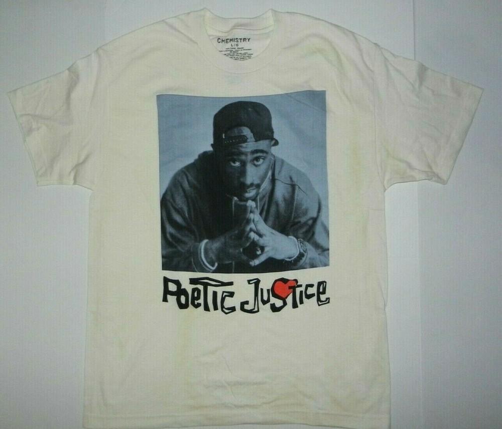 2Pac Poetic Justice Shakur Graphic Tee Shirt Unisex T-Shirt S