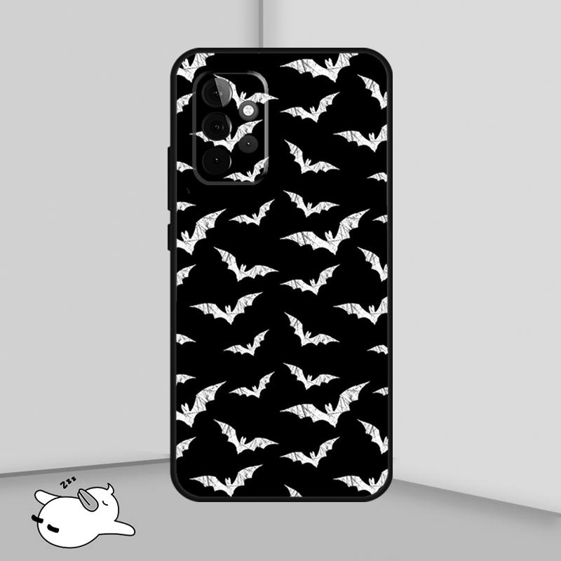 Goth Vampire Bat Gothic Cover For Samsung Galaxy A53 A33 A13 A12 A32 A52 A14 A34 A54 A15 A25 A35 A55 A71 A51 Case
