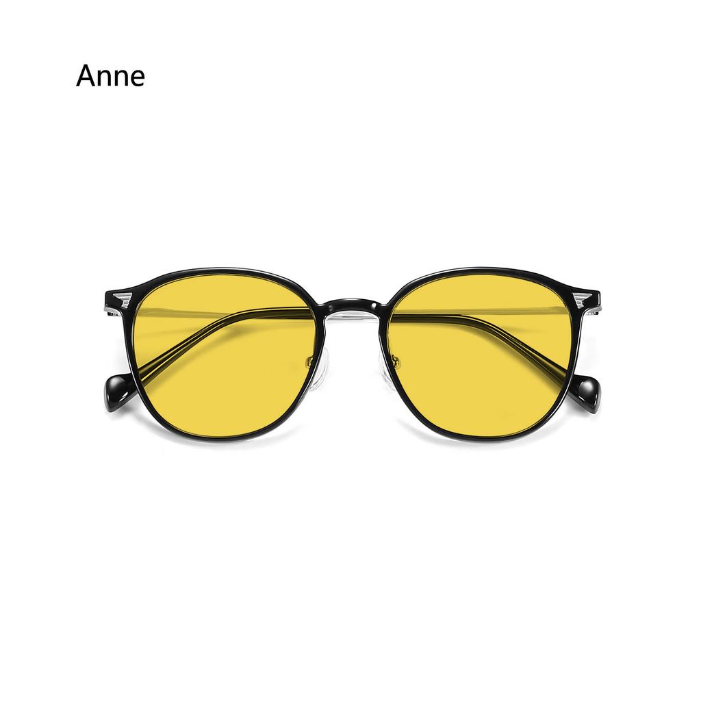 Luxury TR90 Night Vision Glasses Outdoor UV400 Driving Eyewear Men Women Square Anti-blue Light Optical Spectacle Eyeglasses