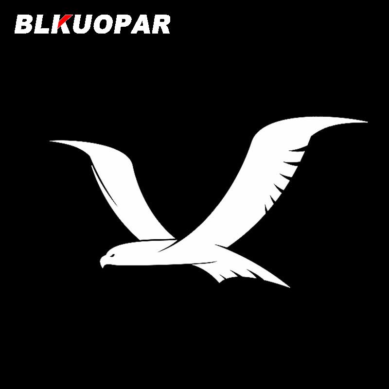 BLKUOPAR Hawk Silhouette Car Sticker Personality Scratch-Proof Decal Waterproof Air Conditioner Motorcycle Laptop Car Styling