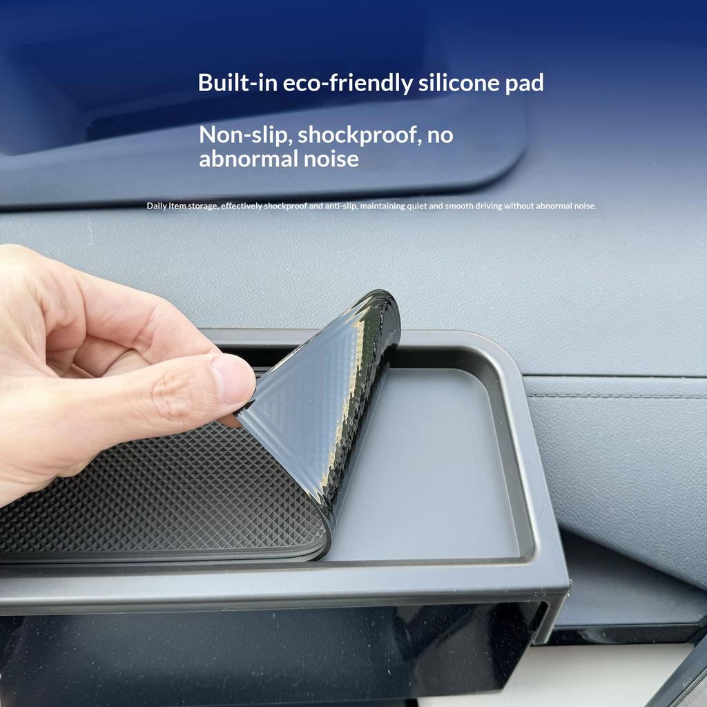 For Geely Galaxy E5/EX5 Car Center Console Dashboard Screen Rear Storage Box Dashboard Screen Rear Organizer Box
