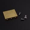 Tremolo Bridge Blok Elektrická Kytara Pevný Mosazný Blok 32mm/34mm/37mm/42mm