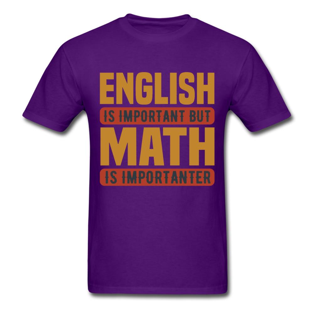 

Motivation shirt English Math Tshirt motivational T-Shirt size S-6XL 3XL