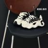 Retro Niche Color Matching Thick-soled Shell Head Casual Board Shoes Women's New Muffin Sole Sneakers Tide