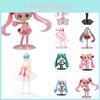 Hatsune Miku Cartoon Virtual Singer Manga Statue Figurines Stunning Collectible Model Toy