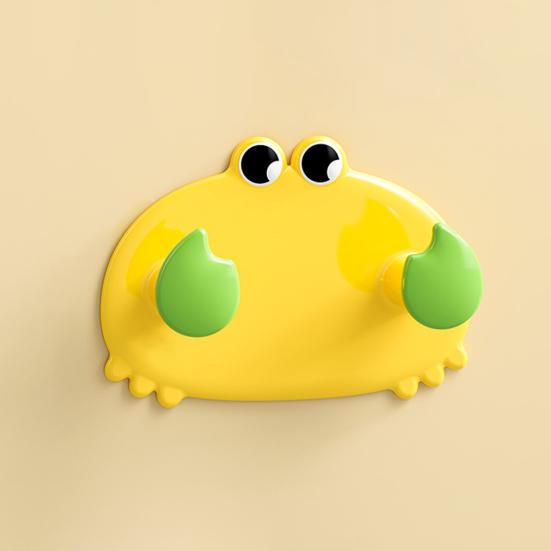 Badezimmer Handtuchhalter Aufbewahrungshaken Starke Tragfähigkeit Einfache Installation Cartoon Krabbenförmiger Wandhaken