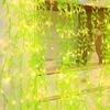 Artificial Willow Leaf LED String Lights, USB Powered Copper Wire Fairy Lights, Green Vine Garland for Indoor Outdoor Garden Patio Party Decoration