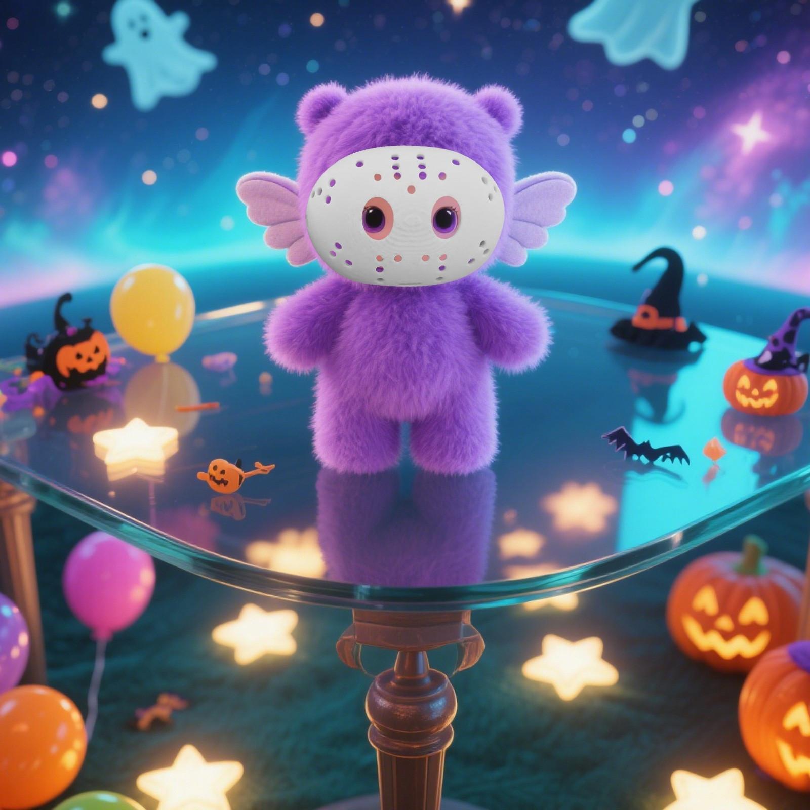 

Маска куклы ужасов на Хэллоуин, маска для личности, реквизит для переодевания One Size