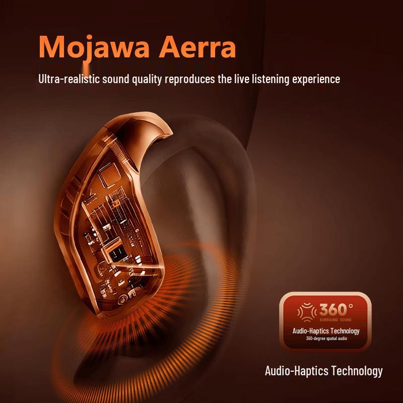 MOJAWA Bone Conduction Wireless Bluetooth Headphones