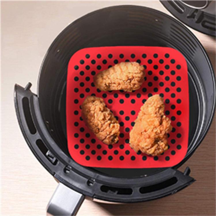 Silicone Washable Air Fryer Liner Mat Pad