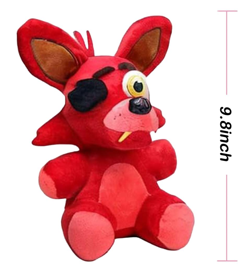 Cinque notti da Freddy (FNAF) - Simpatici giocattoli di peluche. Bambole Giocattolo da 18cm: Bonnie Bear, Foxy Dalla Serie Animata. Peluche di Freddy