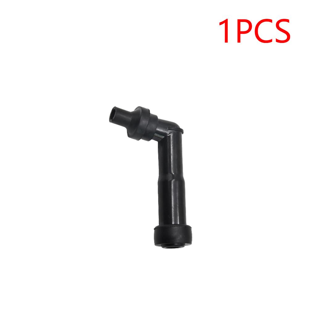 

1/2pcs Black 102 Degree Motorcycle Ignition Spark Plug Cap Resistor Cover for 10mm/12mm Threaded Motorbike Parts Universal