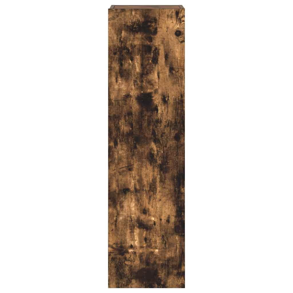 3 piece TV cabinet set smoked oak effect particle board