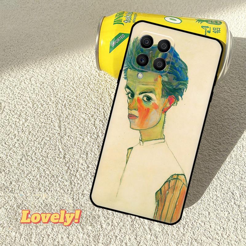 Egon Schiele Case For Samsung Galaxy M52 M36 M06 M16 M56 M33 M15 M55 M31 M13 M12 M14 M53 M32 M35 M34 M54