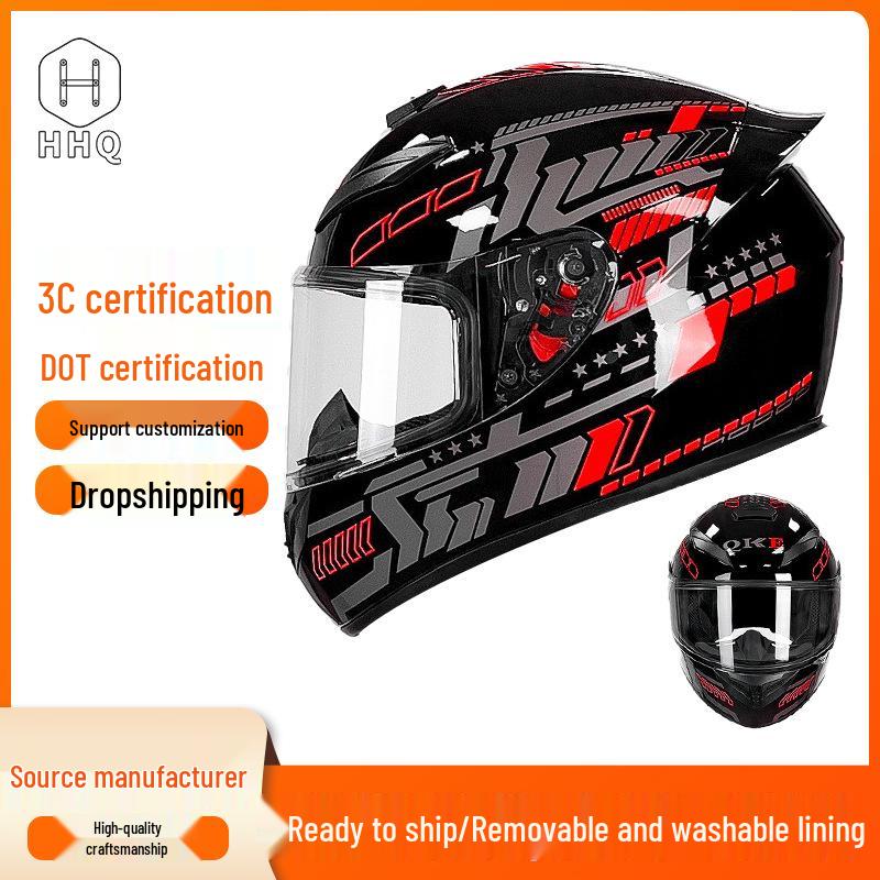 Certified All-Season Bluetooth Winter Motorcycle Helmet, Full Face