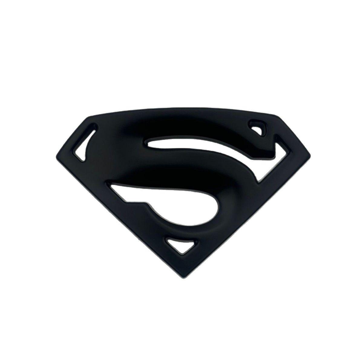 3D наклейки на машину Супермен: Декоративные металлические логотипы для кузова, бока и задней части