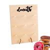 Donut Board Holz Donut Ständer für Hochzeit 9 Löcher Donut Wand für Hochzeit Donut Ausstellung zur Dekoration des Tisches