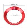 2026 Hot For VW VOLKSWAGEN Car Aluminium Alloy Steering Wheel Logo Circle Trim Sticker For Volkswagen VW Golf Polo Jetta CADDY T