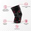 Life Wear Knee Cap Open Patella, Adjustable Knee Support Brace, Anatomical Design for Stability, Non-Constricting Edges and Open Patella for Pain