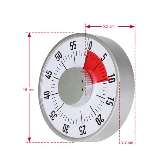Runder Magnetischer Manueller Mechanischer Back-Koch-Timer Countdown-Werkzeug für die Küche