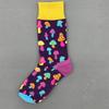 Happy Socks Women's Unisex Combed Cotton Sock Cherry Strawberry